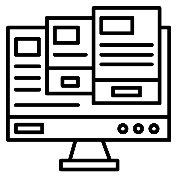 Responsive Design Vector Illustration Style