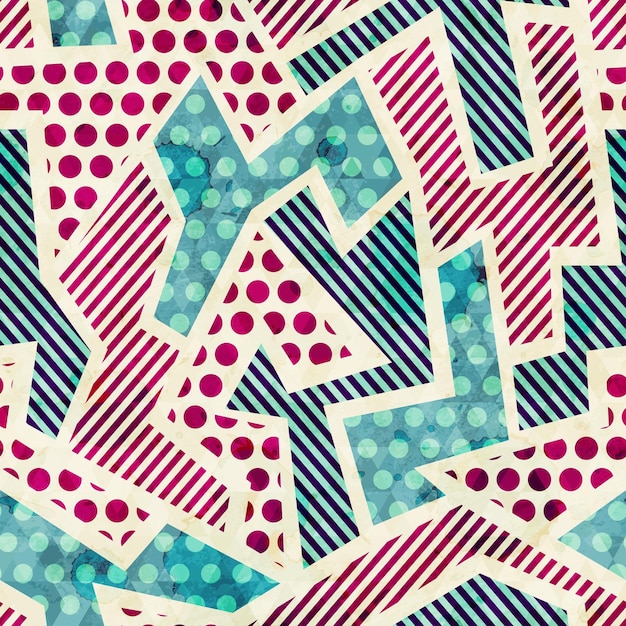 Retro cloth seamless pattern