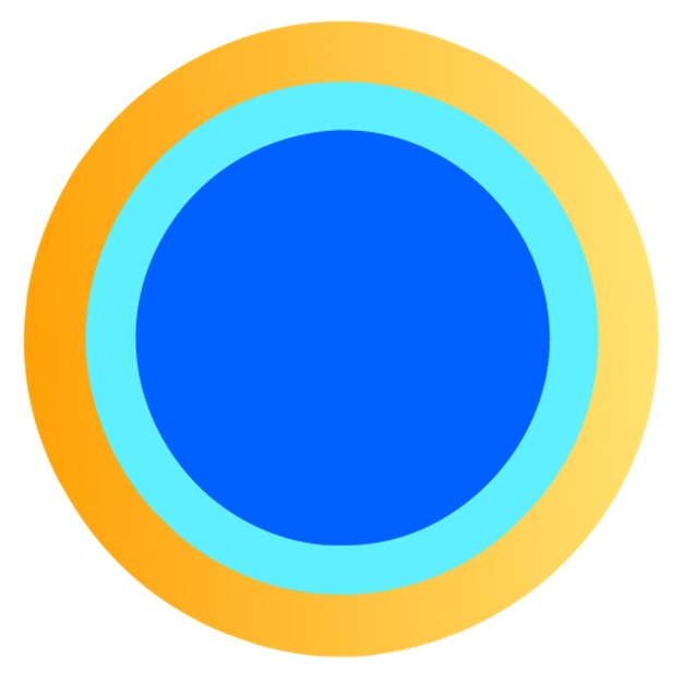 retro halftone effects icon colored shapes gradient