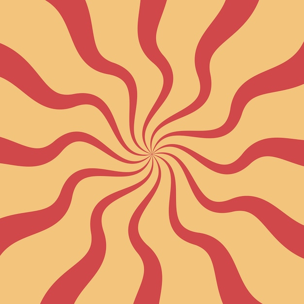 Retro Pop Art Comic Radial