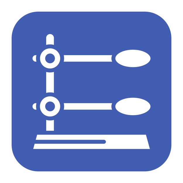 ring stand icon vector image can be used for science