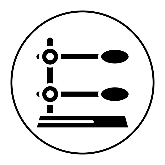 ring stand icon vector image can be used for science