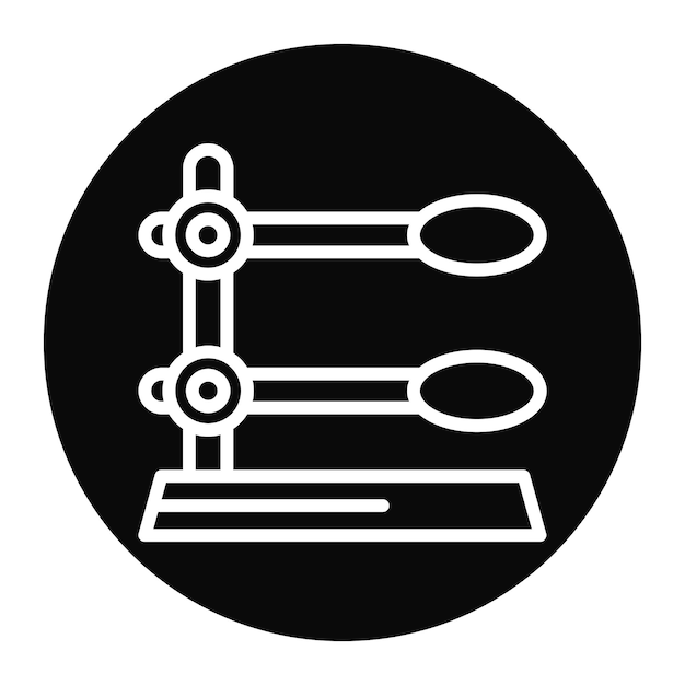 ring stand icon vector image can be used for science