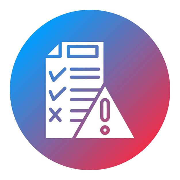 Risk Assessment icon vector image Can be used for Quality Assurance