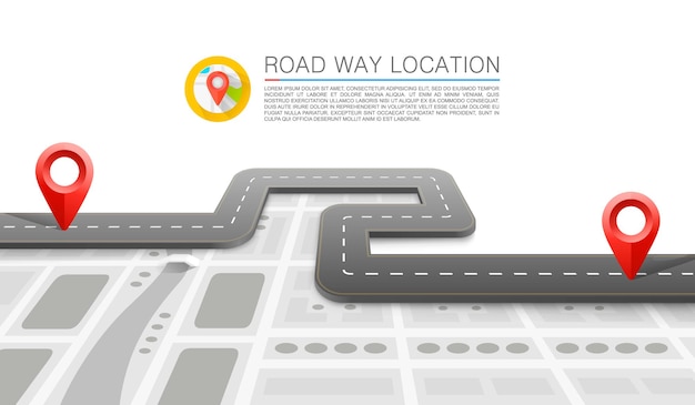 road way location information