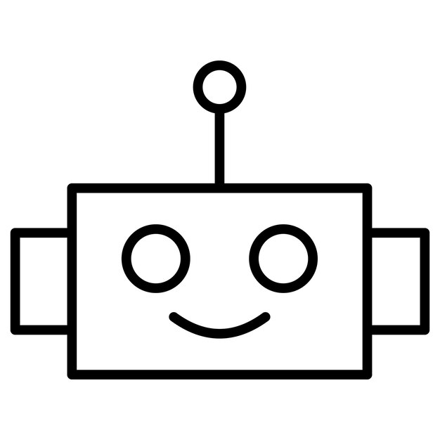robot vector illustration