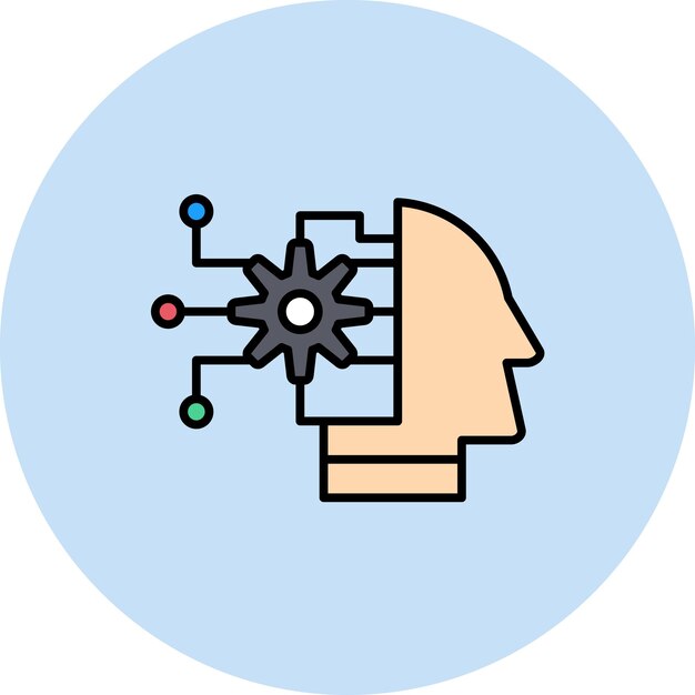Robotics Flat Illustration