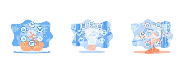 rocket over the percentage sign corporate financial growth concept