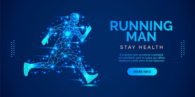 Running activity background design
