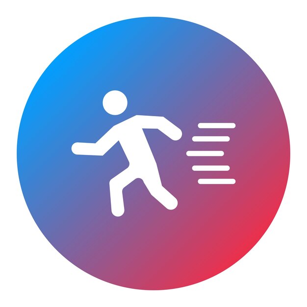 running icon vector image can be used for lifestyles