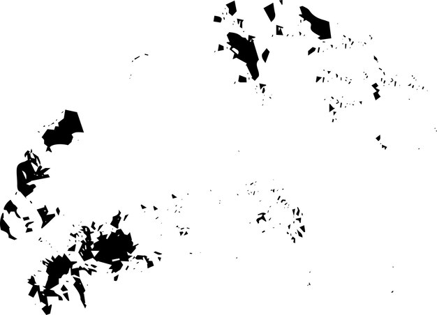 Rustic grunge vector texture with grain and stains Abstract noise background Weathered surface
