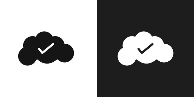 Saved to drive icon line art vector