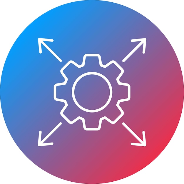 Scalability icon vector image Can be used for Data Analytics