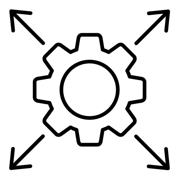 Scalability Line Illustration