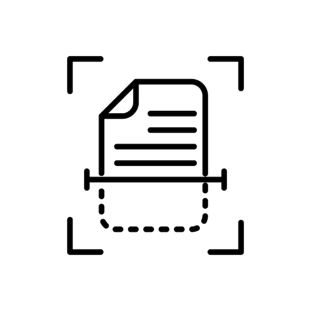 Scan documents icon