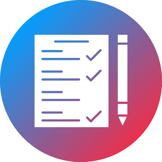 school exam icon vector image can be used for back to school