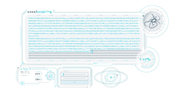 scientific research data processing interface