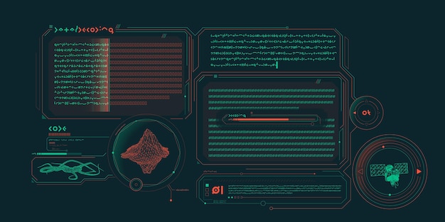scientific research data processing interface