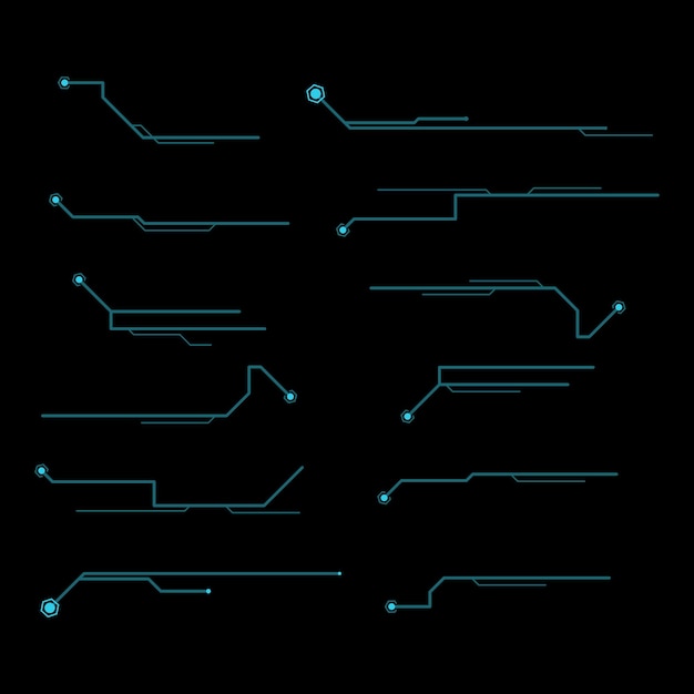 Scifi Futuristic Border