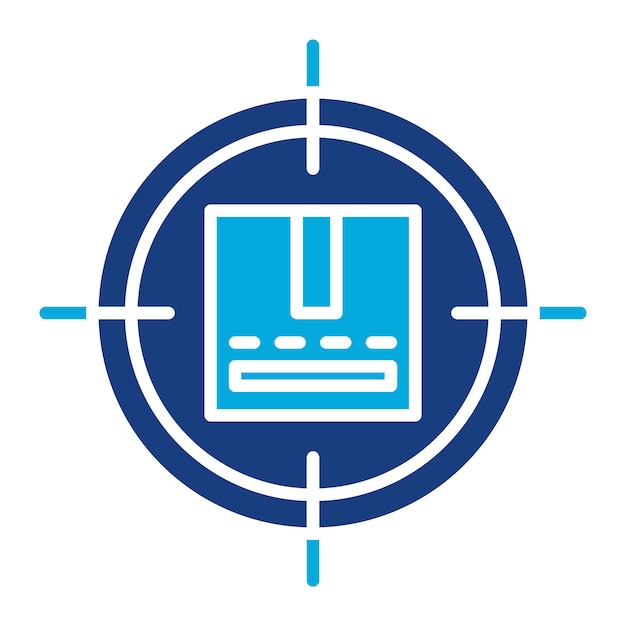 Scope Duotone Illustration