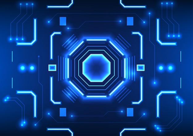 Screen technology background It is a vector illustration designed to look modern