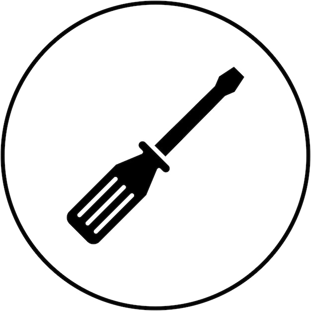screwdriver icon vector image can be used for tools