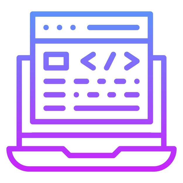 Script vector icon illustration of Cinema iconset