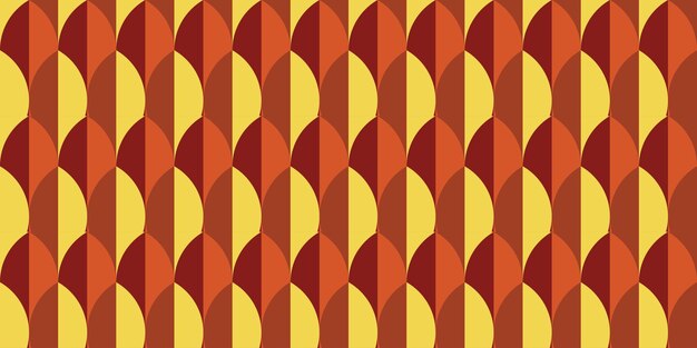 Seamless abstract autumn background autumn geometric pattern background