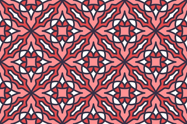 seamless abstract geometric shape pattern
