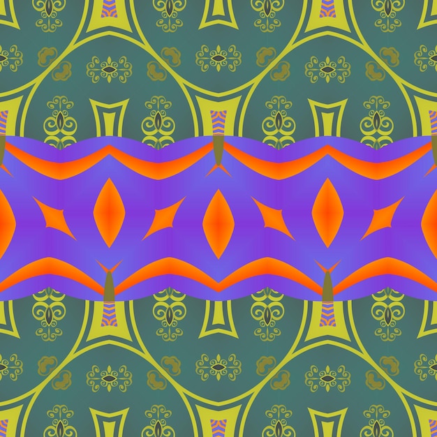 Seamless background pattern Abstract geometric pattern Vector image