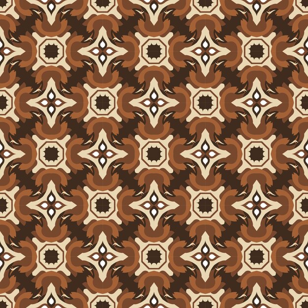seamless batik style background