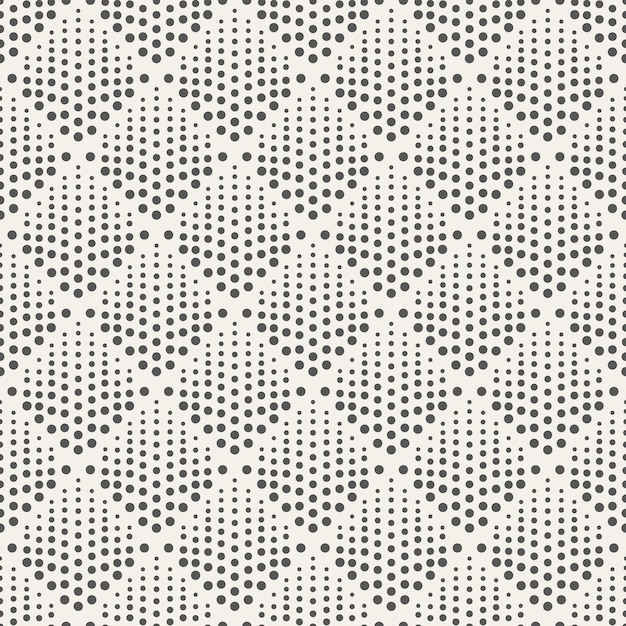 seamless dotted halftone pattern modern abstract vector background