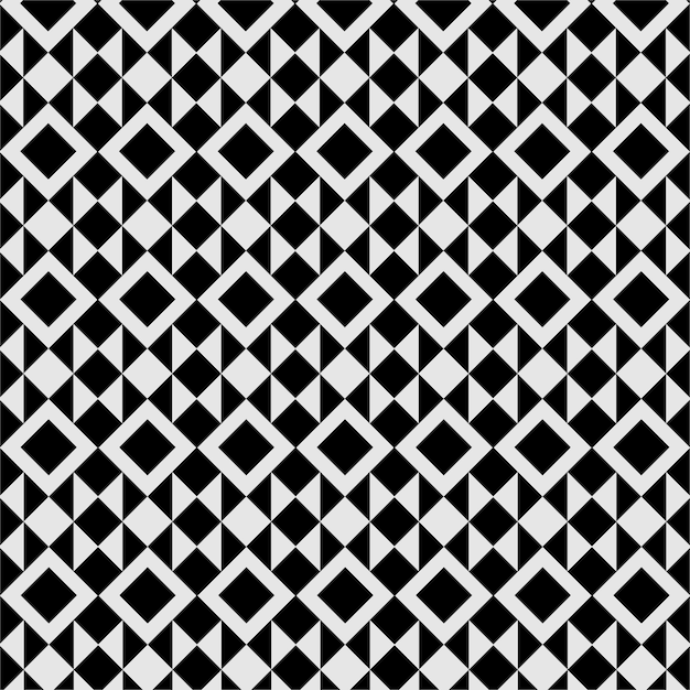 seamless ethnic pattern vector black and white background