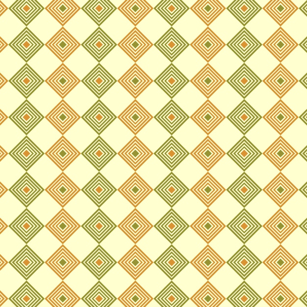 seamless flat geometric pattern with square shape lines