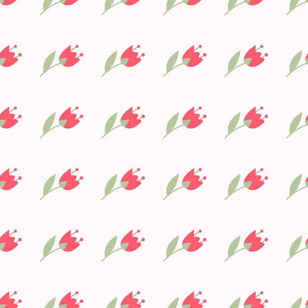 Seamless floral pattern Motives are scattered randomly Flower pattern background cute pattern