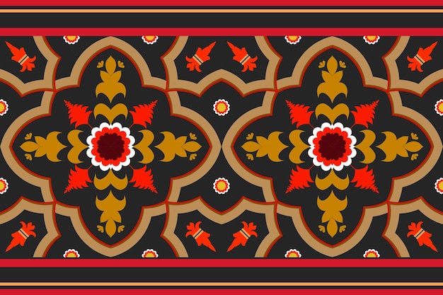 seamless geometric ethnic asian oriental and tradition pattern for texture and bachground