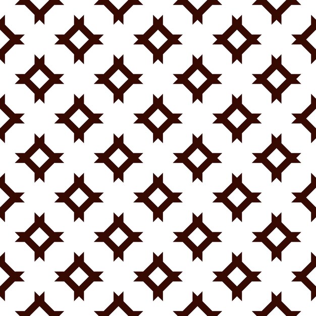 Seamless geometric pattern in Batik style