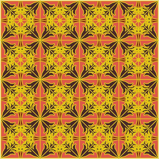 Seamless geometric pattern seamless vector Abstract Patterns stylish texture symmetrical tiles