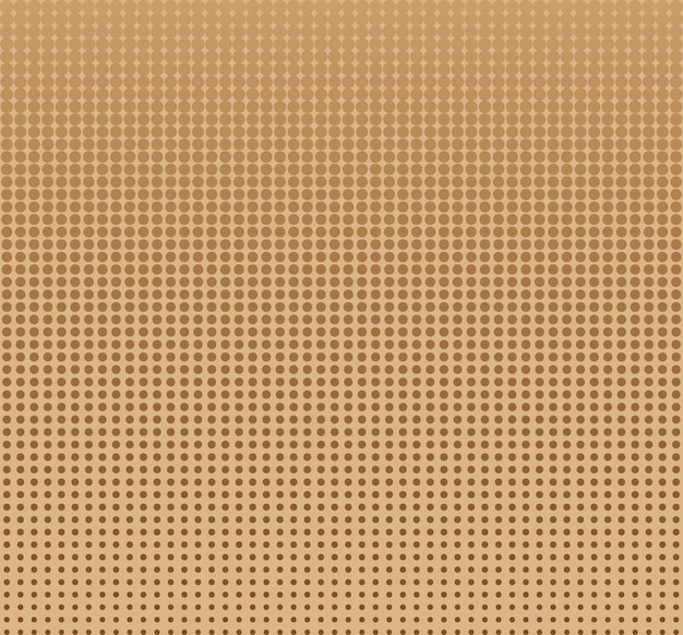Seamless halftone circle dots abstract vector background or texture for design template