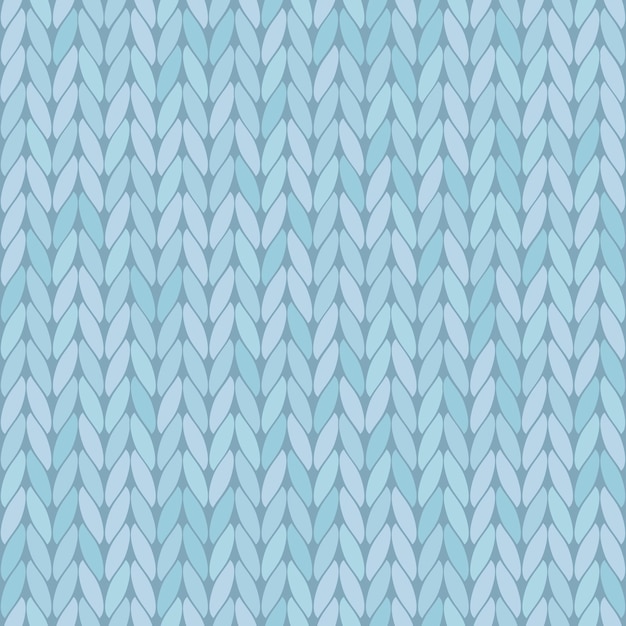 Seamless knit blue texture Background for site card wallpaper