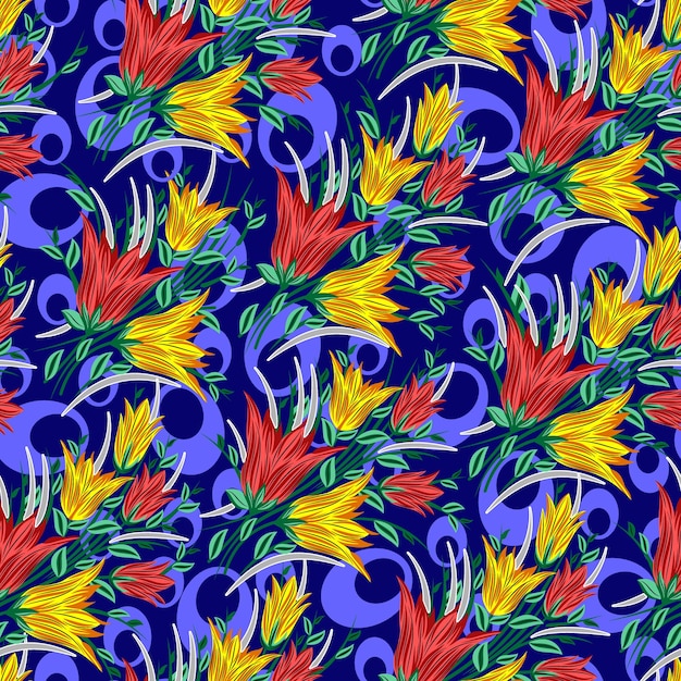 Seamless pattern a texture background design arts