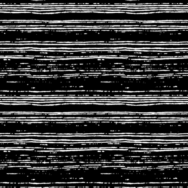 Seamless pattern hand painted with stripe brush strokes