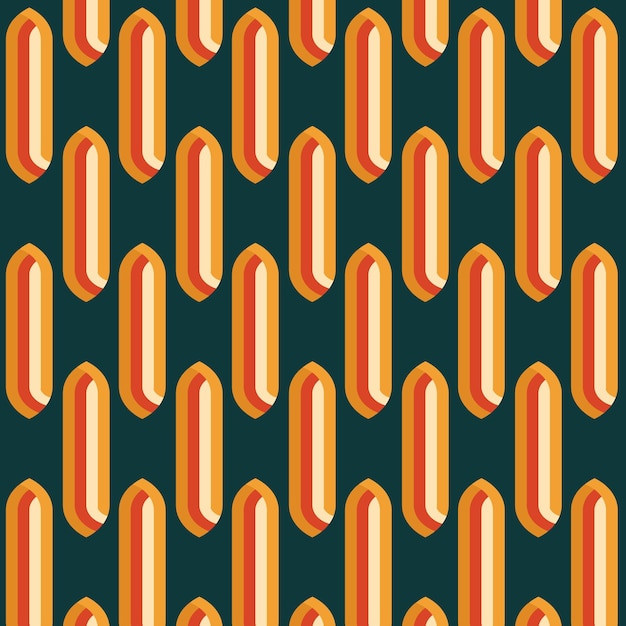 Seamless pattern in retro style, vector download