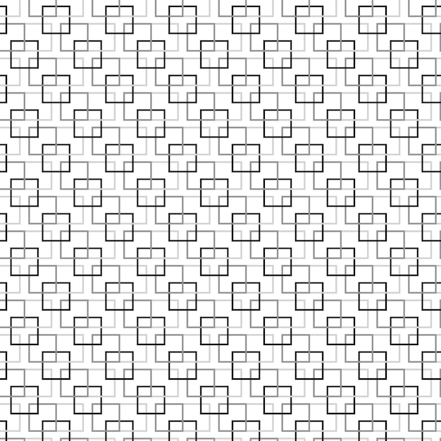 seamless pattern of the squares on a white background