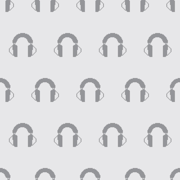 seamless pattern pixel art vintage aesthetics retro sprite design