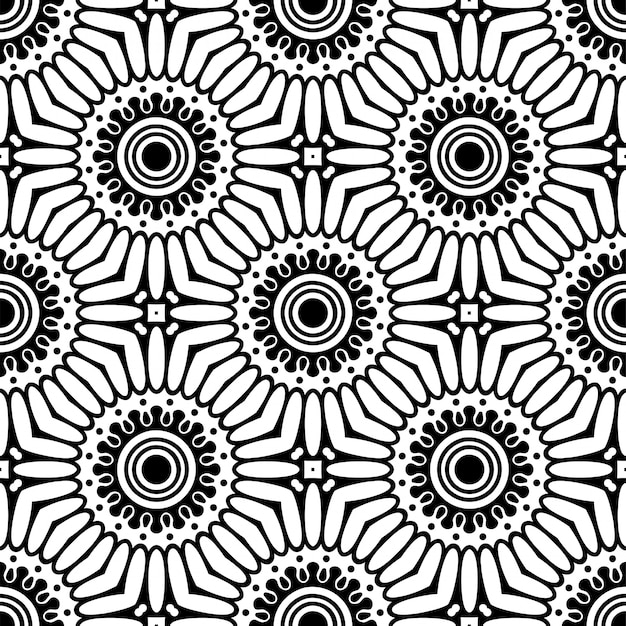 seamless pattern. vintage decorative elements pattern
