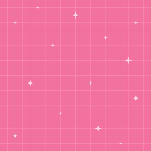 Seamless Pattern White Pink Stripes