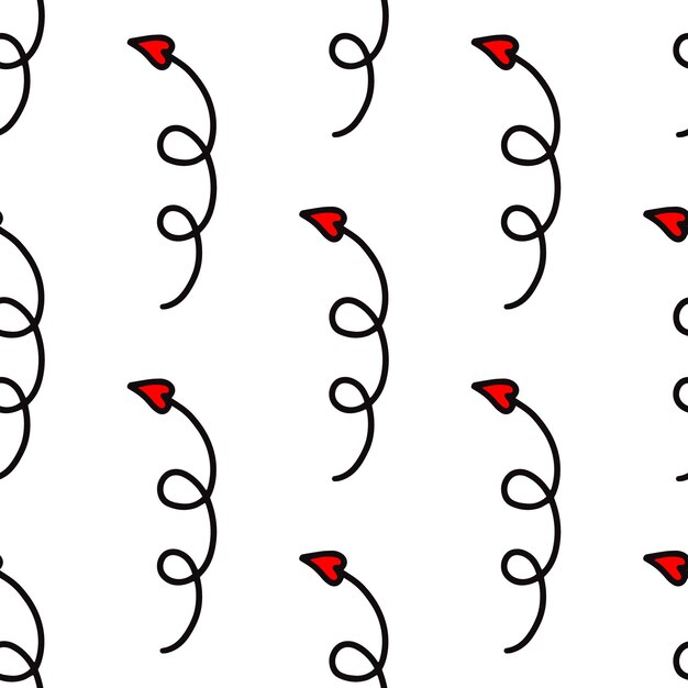 .seamless pattern with arrows for valentines day. cupids arrows pattern.