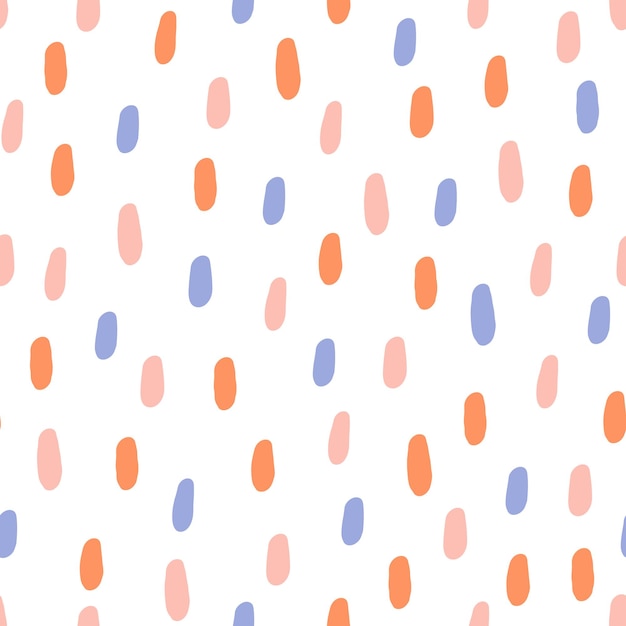 Seamless pattern with colorful spots