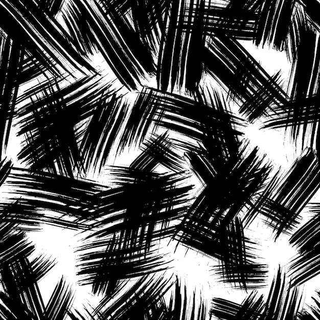seamless pattern with hand drawn scribble smears